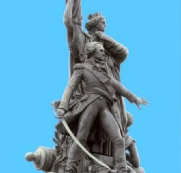 Place de Clichy - Statue du général Moncey