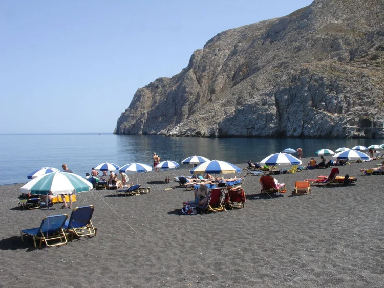 Kamari Beach Santorini