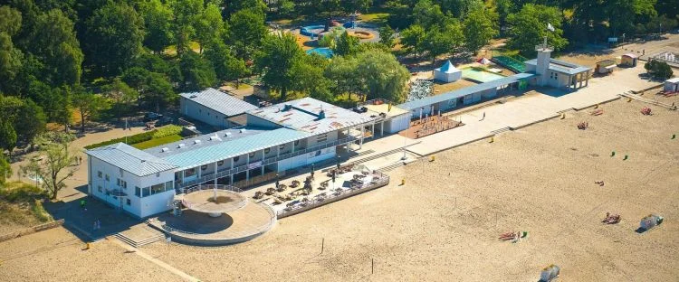 Edificio de playa