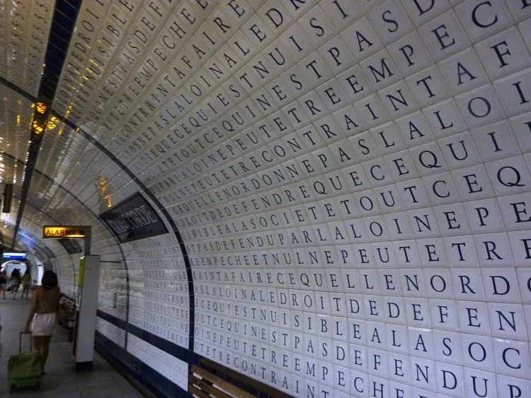La station de métro Concorde