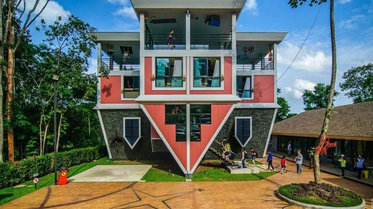 The Upside Down House